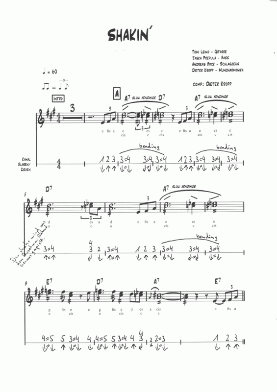 Dieter Kropp’s Blues Harp Workout Volume 1