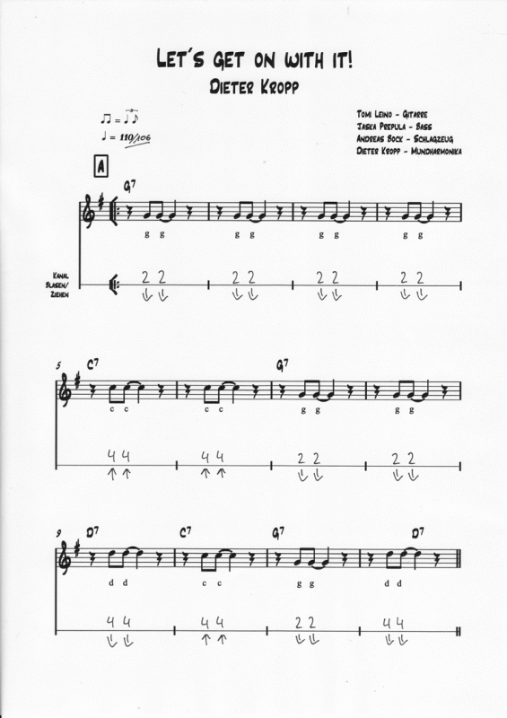 Dieter Kropp’s Blues Harp Workout Volume 5 